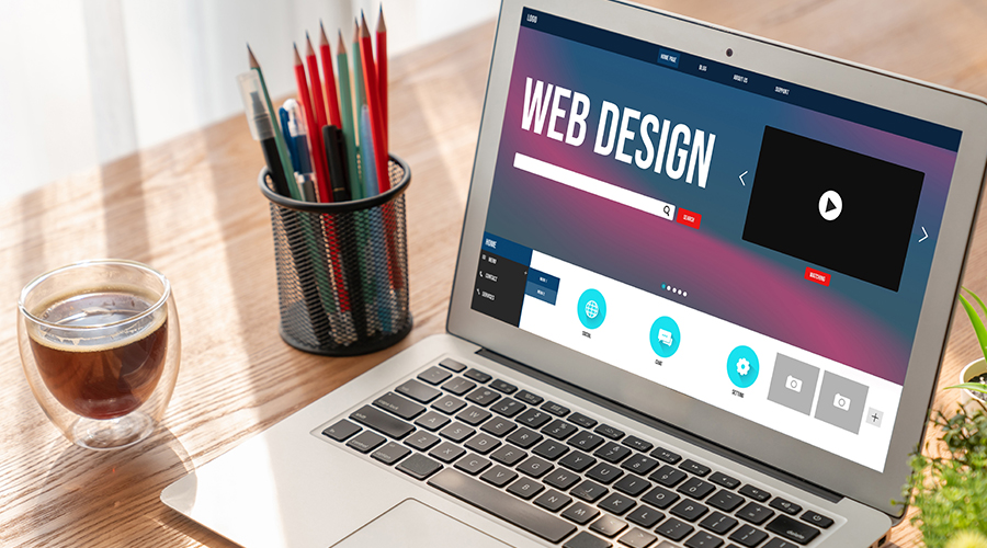 website design software provide modish template online retail business